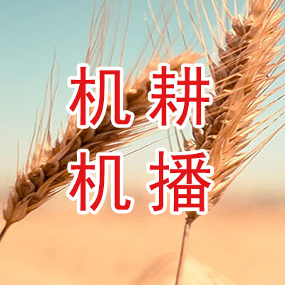 机耕机播