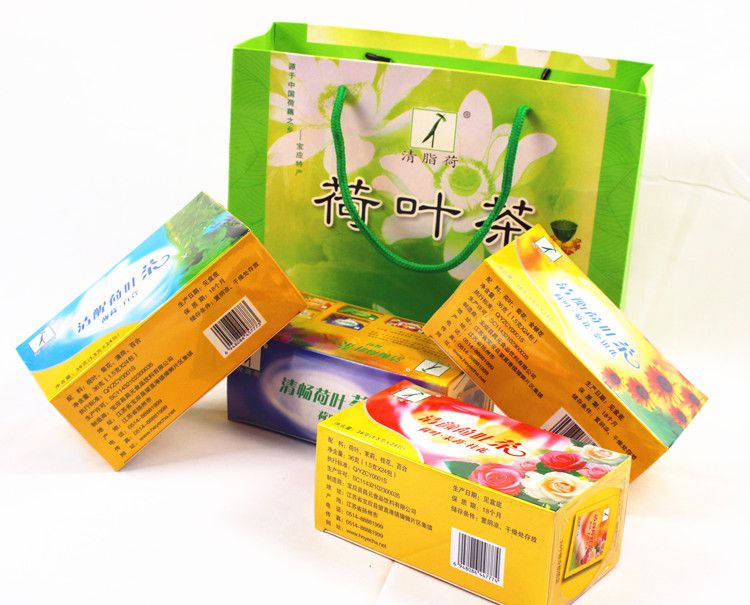 玫瑰荷叶茶